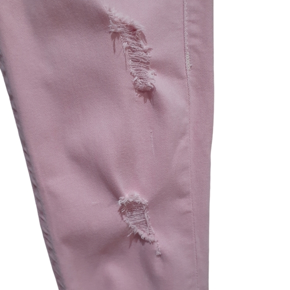 True Religion Women's Super Skinny Distressed Jeans Go Pink Size 25 - Picture 5 of 11